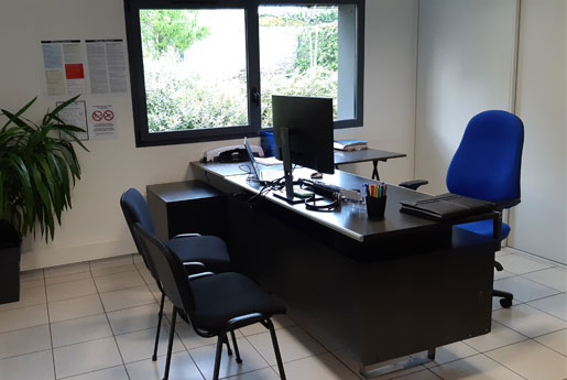Bureau de l'entreprise Cliamrvor à Saint-Malo