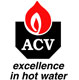 Logo partenaire pompe à chaleur ACV